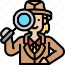 detective, agent, investigation, spy, police