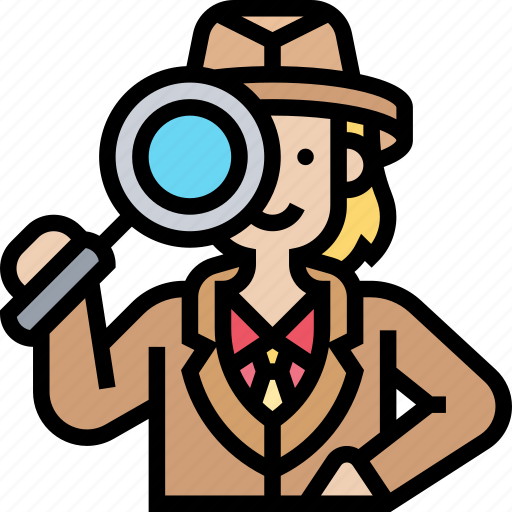 Detective, agent, investigation, spy, police icon - Download on Iconfinder