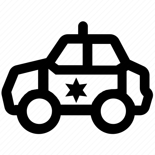 Car, emergency, flashing, government, police car, transport icon - Download on Iconfinder
