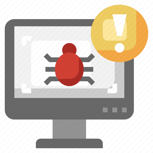 Bug, virus, hacking, typing, electronics icon - Download on Iconfinder