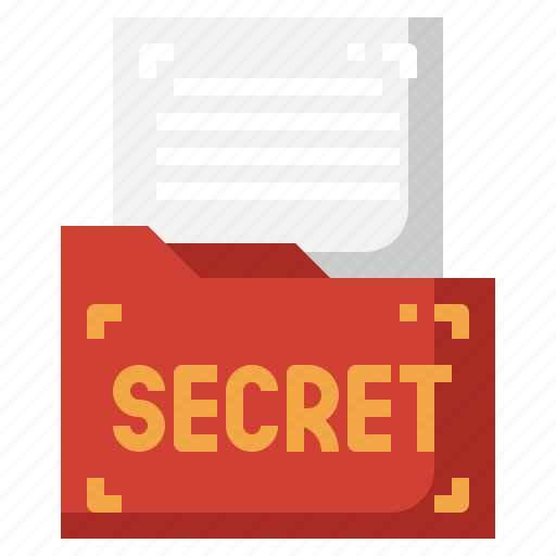 Secre, folder, top, secret, documents, police icon - Download on Iconfinder