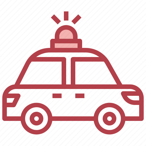 Police, car, patrol, transportation, automobile, emergency icon - Download on Iconfinder