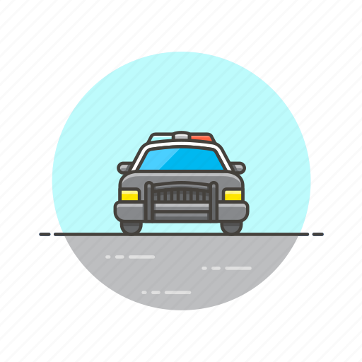 Car, cop, crime, police, transport, vehicle, patrol icon - Download on Iconfinder