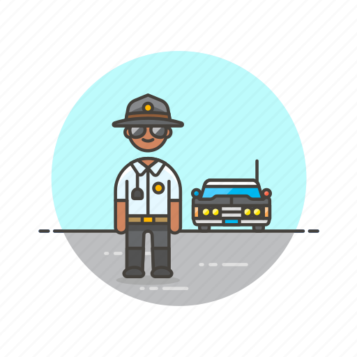 Car, cop, crime, police, sheriff, patrol, vehicle icon - Download on Iconfinder