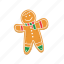 ginger, cookies, christmas, food, decoration, xmas, cake 