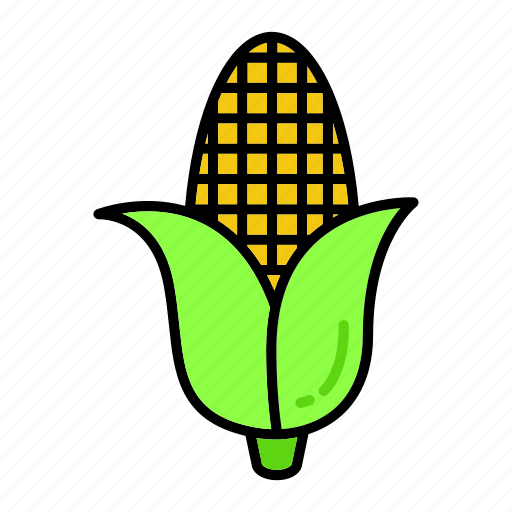 Agriculture, cooking, corn, food, healthy, restaurant, vegetablecob icon - Download on Iconfinder