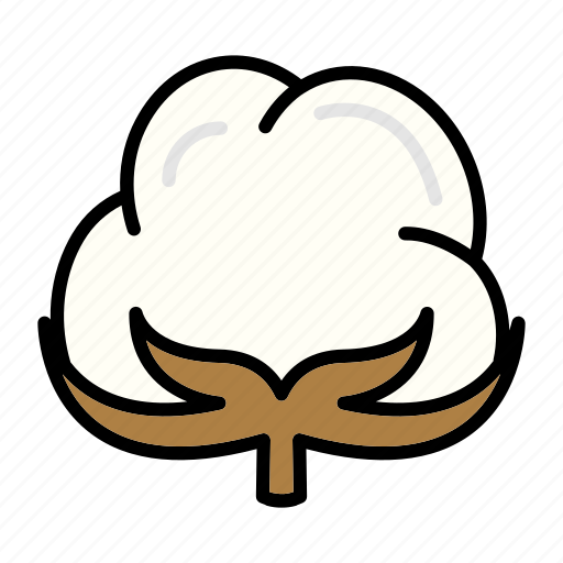 Cotton, fabric, flower, nature, plant icon - Download on Iconfinder