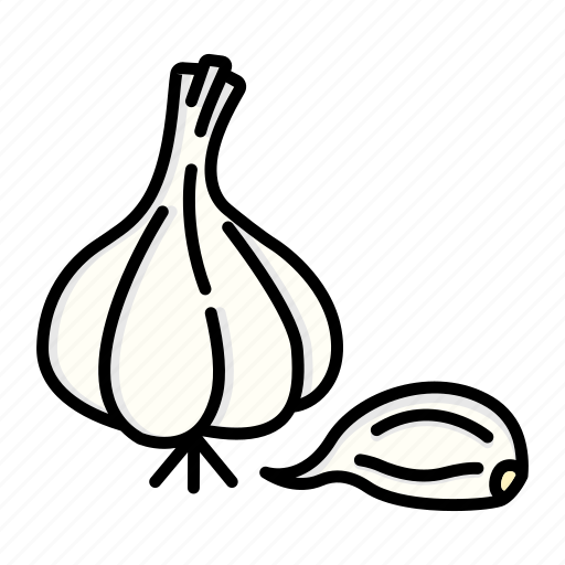 Cook, crops, food, garlic, kitchen, restaurant, vegetable icon - Download on Iconfinder