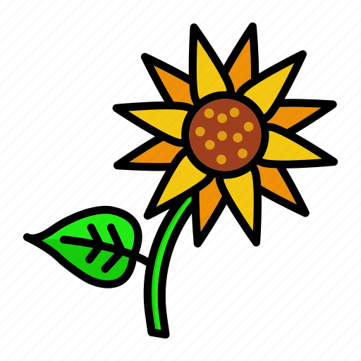 Crops, flower, garden, nature, plant, spring, sunflower icon - Download on Iconfinder
