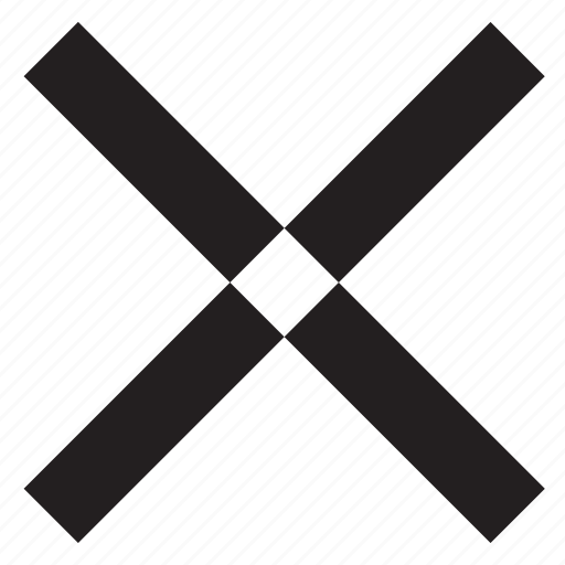 Cross, sign, x, close, delete, remove icon - Download on Iconfinder