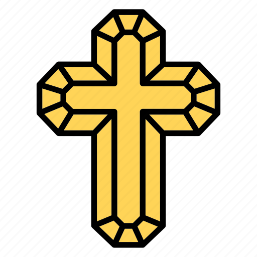 Catholic cross, christian cross, christianity, cross, orthodox, religion icon - Download on Iconfinder