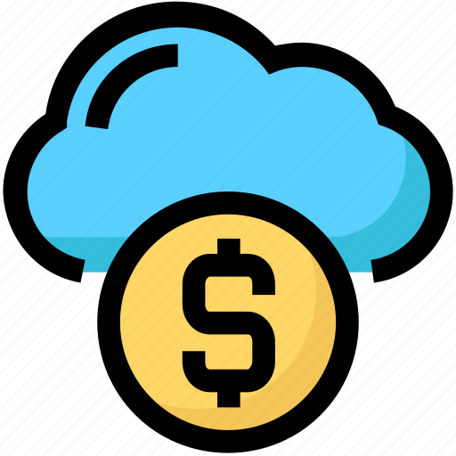 Cloud, donation, funding, money icon - Download on Iconfinder