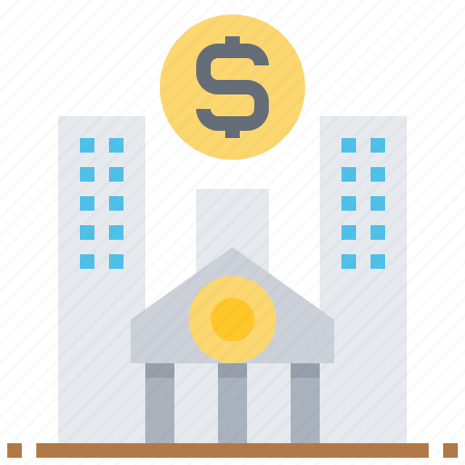 Bank, earning, finance, institute, yield icon - Download on Iconfinder