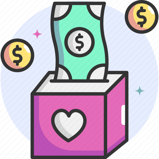 Donate, fund, donation, money, charity, funding icon - Download on Iconfinder