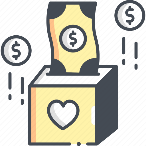 Donate, fund, donation, money, charity, funding icon - Download on Iconfinder