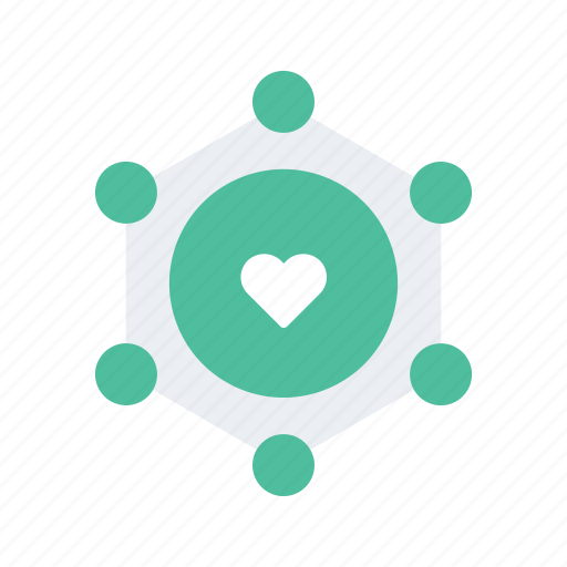 Crowd, crowdfunding, favourite, funding, heart, network, support icon - Download on Iconfinder