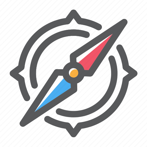 Compass, direction, safari, wind icon - Download on Iconfinder
