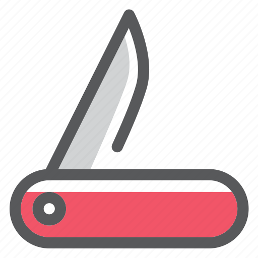 Cutting, knife, pocket knife, tools, weapon icon - Download on Iconfinder