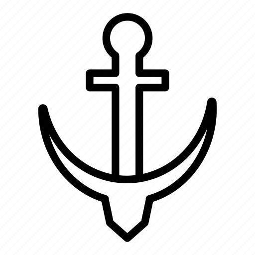 Anchor, boat, cruise, marine, nautical, ship, yacht icon - Download on Iconfinder