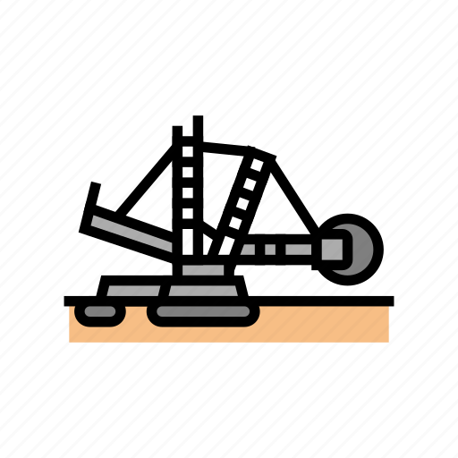 Excavator, mining, stone, crushed, heavy, machinery icon - Download on Iconfinder