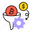 market funnel, sales funnel, money conversion, bitcoin filter, cash conversion 