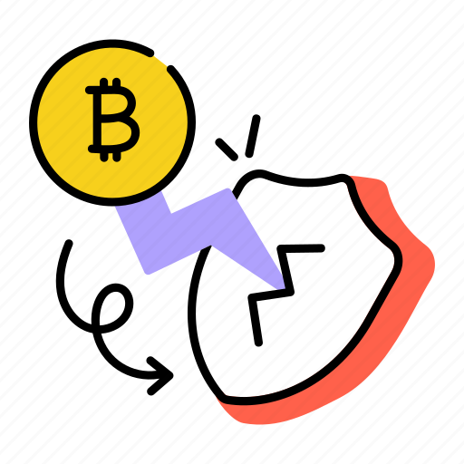 Bitcoin crisis, crypto crisis, crisis safety, crisis shield, financial crisis icon - Download on Iconfinder