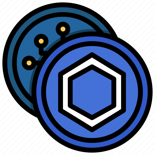 Chainlink, coin, cryptocurrency, business, finance icon - Download on Iconfinder