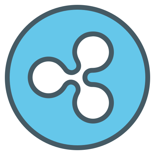 Ripple, xrp, cryptocurrency, coin icon - Free download