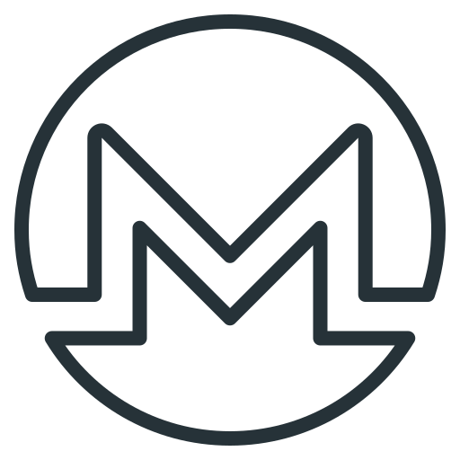 Monero, crypto, cryptocurrency, coin icon - Free download