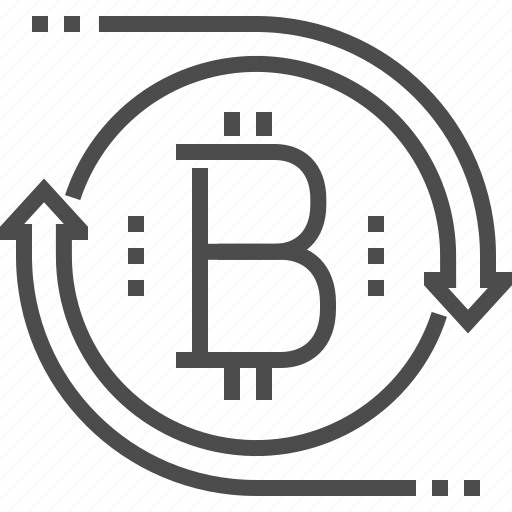 Bitcoin, cycle, cryptocurrency, converter, blockchain, crypto, money icon - Download on Iconfinder