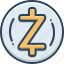 coin, crypto, cryptocurrency, currency, digital, zcash 