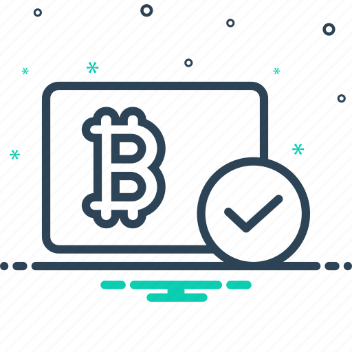 Accepted, bitcoin, cryptocurrency, currency, digital icon - Download on Iconfinder