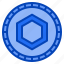 chainlink, link, coin, crypto, digital, money, cryptocurrency 