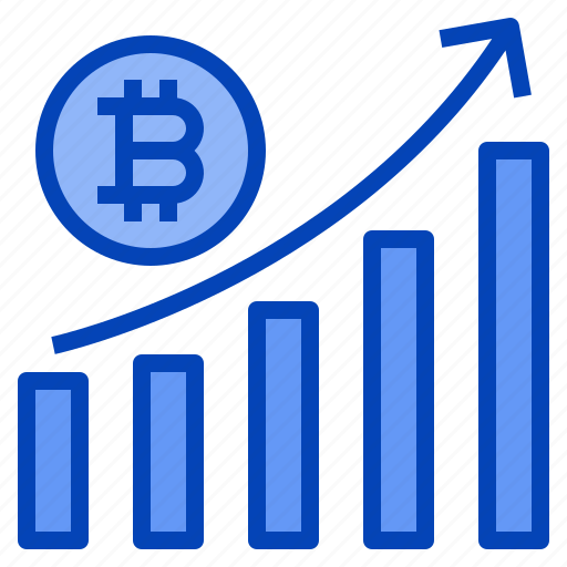 Graph, growth, bitcoin, crypto, digital, money, cryptocurrency icon - Download on Iconfinder