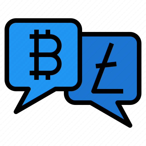 Bubble, talk, bitcoin, chat, digital, money, cryptocurrency icon - Download on Iconfinder