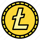 litecoin, ltc, coin, crypto, digital, money, cryptocurrency