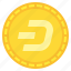 dash, coin, blockchain, crypto, digital, money, cryptocurrency 