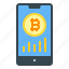 trade, smartphone, application, crypto, digital, money, cryptocurrency 