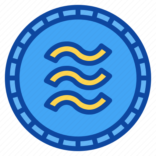 Libra, coin, blockchain, crypto, digital, money, cryptocurrency icon - Download on Iconfinder