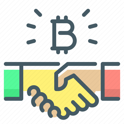 Cryptocurrency, bitcoin, handshake, agreement, finance icon - Download on Iconfinder