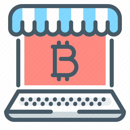 Cryptocurrency, bitcoin, shop, store icon - Download on Iconfinder