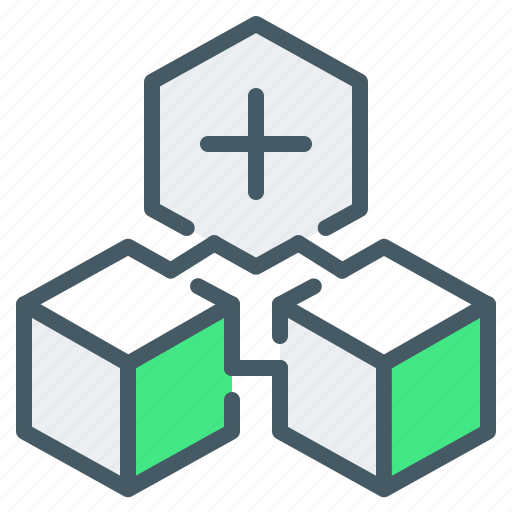 Blockchain, blocks, structure, new, block, new block icon - Download on Iconfinder