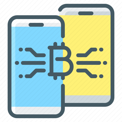 Cryptocurrency, peer, bitcoin, money, transfer, peer to peer, p2p icon - Download on Iconfinder