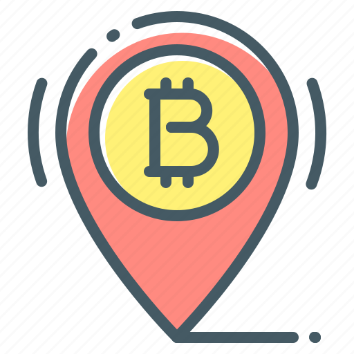 Cryptocurrency, bitcoin, address, block, navigation icon - Download on Iconfinder