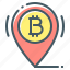 cryptocurrency, bitcoin, address, block, navigation 
