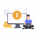 bitcoin, network, crypto, business, finance