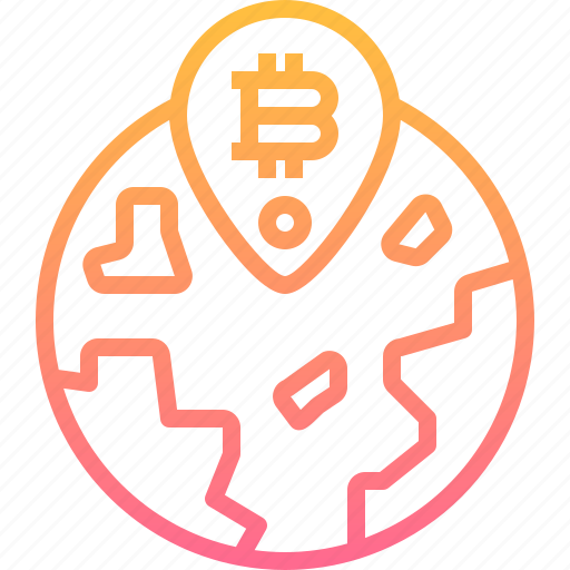 Bitcoin, coin, cryptocurrency, currency, digital, global, world icon - Download on Iconfinder