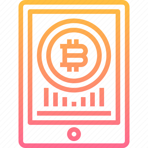 Bitcoin, coin, cryptocurrency, currency, digital, tablet, technology icon - Download on Iconfinder