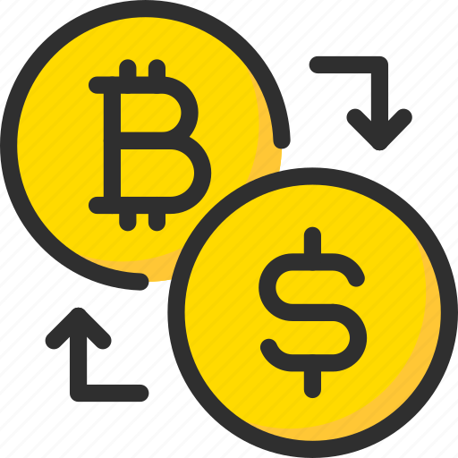 Bitcoin, blockchain, crypto, cryptocurrency, dollar, exchange icon - Download on Iconfinder