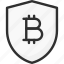 bitcoin, blockchain, crypto, cryptocurrency, protection, shield 
